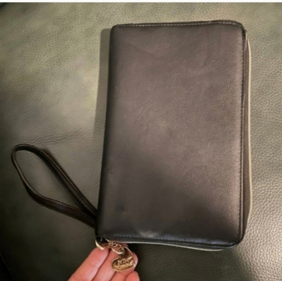 🍁🍂SUPER RARE MERMAID SEQUIN BIG BOW WALLET BETSEY JOHNSON - Picture 6 of 7